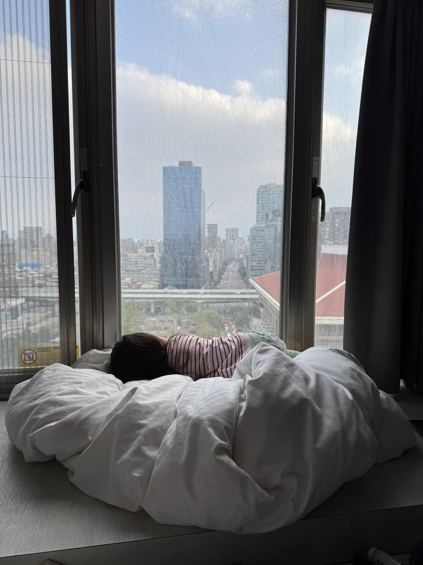 View from Mu House apartment hotel, Taipei